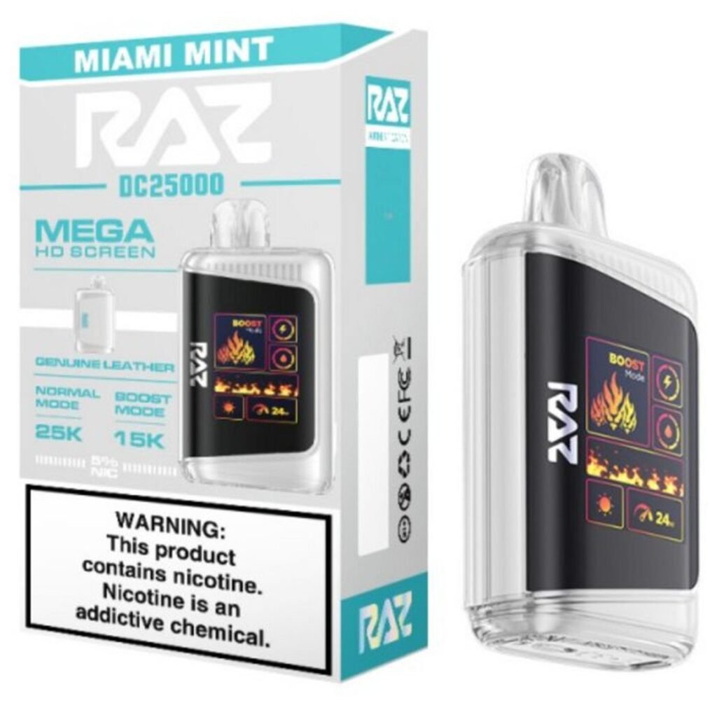 Miami Mint RAZ DC25000 Disposable Vape