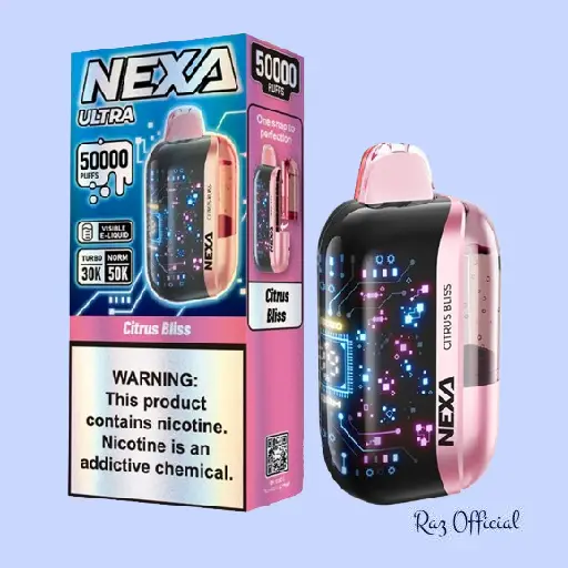 Citrus Bliss Nexa Ultra 50000 Disposable Vape 1 Citrus Bliss Nexa Ultra 50000 Disposable Vape