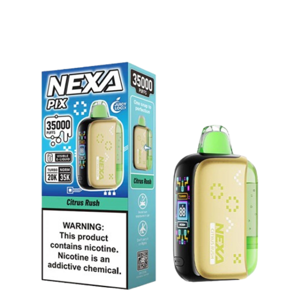 Citrus Rush - Nexa Pix 35K Puffs - Disposable Vape