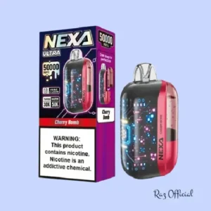 RAZ VAPE FLAVORS 11 Cherry Bomb Nexa Ultra 50000 Disposable Vape