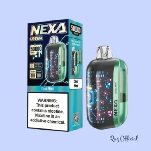 RAZ VAPE FLAVORS 10 Cool Mint Nexa Ultra 50000 Disposable Vape