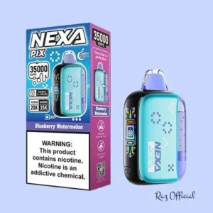 Blueberry Watermelon Nexa Pix 35K & 40K Puffs Disposable Vape (We will ship whichever count is available)