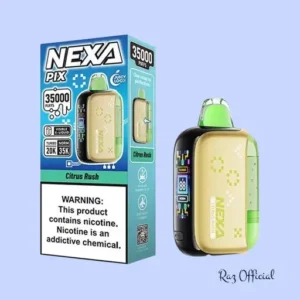 RAZ VAPE FLAVORS 11 Nexa Pix Citrus Rush 35k Puff Disposable Vape