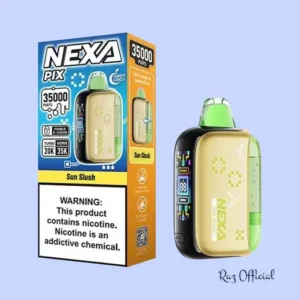 RAZ VAPE FLAVORS 4 Nexa Pix Sun Slush 35k Puff Disposable Vape