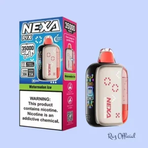 RAZ VAPE FLAVORS 16 Watermelon Ice Nexa Pix 35K & 40K Puffs Disposable Vape (We will ship whichever count is available)