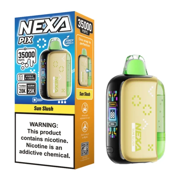 Sun Slush - Nexa Pix 35K Puffs - Disposable Vape