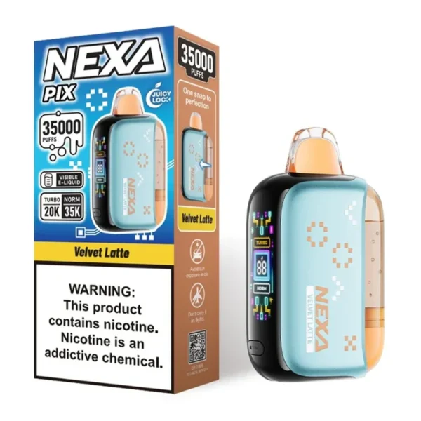 Velvet Latte - Nexa Pix 35K Puffs - Disposable Vape