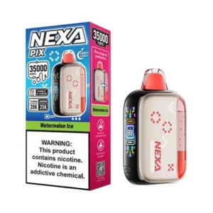 Watermelon ice - Nexa Pix 35K Puffs - Disposable Vape