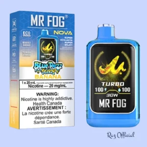 Banana Mr Fog Nova Steezy Edition 36K Puffs Disposable Vape