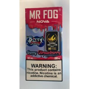 Berry Strawberry Mr Fog Nova 36000 Puffs Disposable Vape (Berry Steezy)