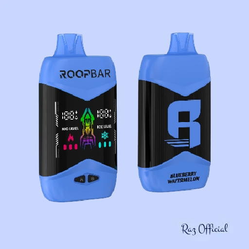 Blueberry Watermelon RoopBar NIC+ICE Control Disposable Vape - 40k Puffs 1 Blueberry Watermelon RoopBar NIC+ICE Control Disposable Vape - 40k Puffs