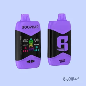 Chilled Grape Roopbar NIC+ICE Control 40k Puffs Disposable Vape