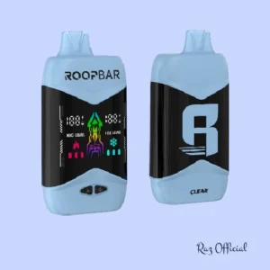 Clear RoopBar NIC+ICE Control Disposable Vape - 40k Puffs