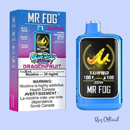 Dragonfruit Mr Fog Nova Steezy Edition 36K Puffs Disposable Vape 1 Dragonfruit Mr Fog Nova Steezy Edition 36K Puffs Disposable Vape