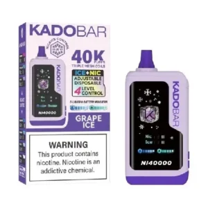 RAZ VAPE NEAR ME 9 Grape Ice Kado Bar NI40K Ice + Nic Control
