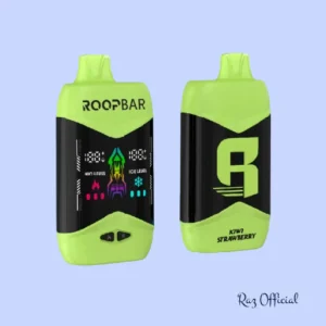 Kiwi Strawberry RoopBar NIC+ICE Control Disposable Vape - 40k Puffs