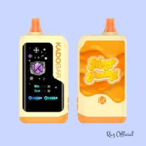 Mango Pudding Kado Bar NI40K Ice + Nic Control Disposable Vape