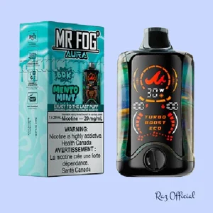 Mento Mint Mr Fog Aura 60k Disposable Vape
