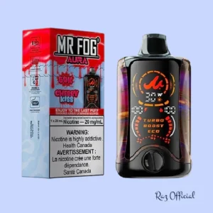 Mr Fog Aura Cherry Kiss 60k Puffs Disposable Vape Disposable Vape