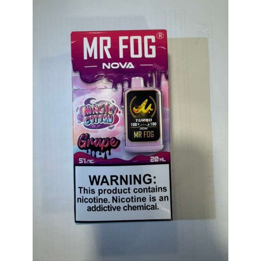 Grape Mr Fog Nova 36K Puffs (Magic Cotton) Disposable Vape 1 Grape Mr Fog Nova 36K