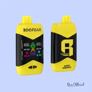 Slushy Pineapple RoopBar NIC+ICE Control Disposable Vape - 40k Puffs