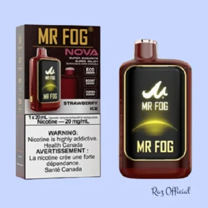 Strawberry Ice Mr Fog Nova 36K Puffs Disposable Vape