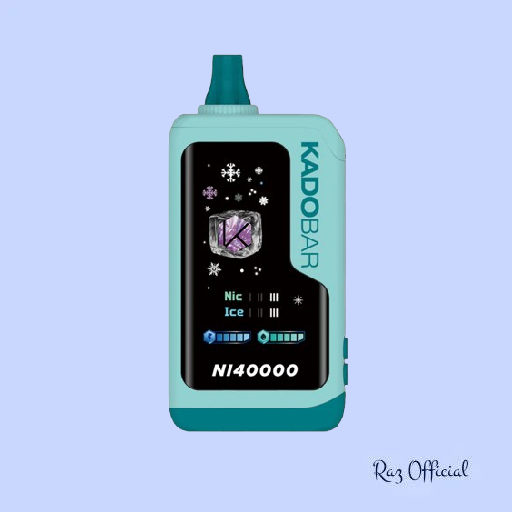 The Real Miami Mint Kado Bar NI40K Ice + Nic Control Vape Disposable Vape 1 The Real Miami Mint Kado Bar NI40K Ice + Nic Control Vape Disposable Vape