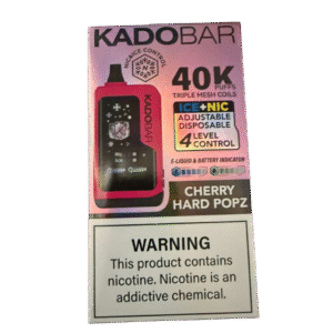 RAZ VAPE NEAR ME 6 Cherry Hard Popz Kado Bar NI40K Ice + Nic Control