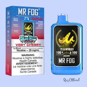 Very Cherry Mr Fog Nova Steezy Edition 36K Puffs Disposable Vape