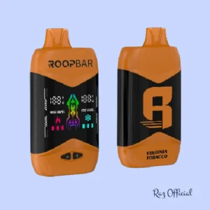 Virginia Tobacco RoopBar NIC+ICE Control Disposable Vape - 40k Puffs