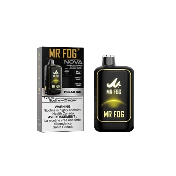 Polar Ice Mr Fog Nova 36K Puffs Disposable Vape 1 Polar Ice Mr Fog Nova 36K