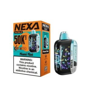 RAZ VAPE NEAR ME 10 Miami Mint Nexa Ultra II 50K Puffs Disposable Vape
