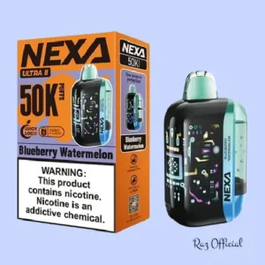 RAZ VAPE NEAR ME 10 Blueberry Watermelon Nexa Ultra II 50K Puffs Disposable Vape