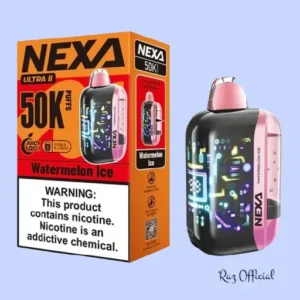 RAZ VAPE NEAR ME 5 Watermelon Ice Nexa Ultra II 50K Puffs Disposable Vape