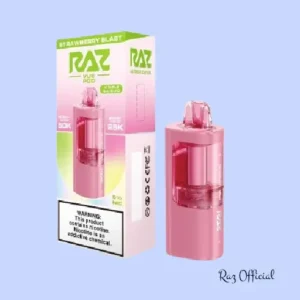 Strawberry Blast Raz Vue Disposable Pod Only
