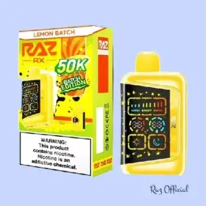 Lemon Batch Raz RX Vape Batch Edition - 50K Puffs
