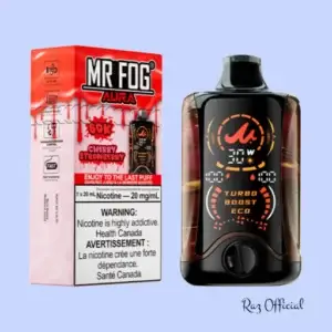 Cherry Strawberry Mr Fog Aura 60k Puffs Disposable Vape