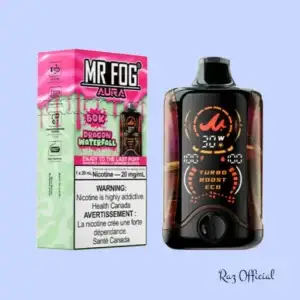 Raz Vape Near Me 11 Dragon Waterfall Mr Fog Aura 60K Puffs - Disposable Vape