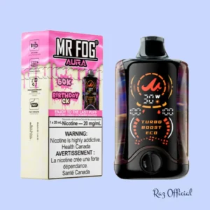 Birthday Ck Mr Fog Aura 60k Puffs Disposable Vape