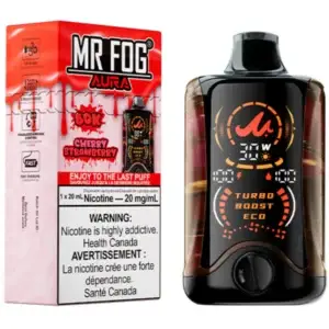Cherry Strawberry Mr Fog Aura 60k Puffs Disposable Vape