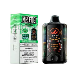 Oasis Mint Mr Fog Aura 60k Puffs Disposable Vape