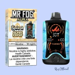 Raz Vape Near Me 1 Glaze Pop-Mr Fog Aura Splash 60,000 Puffs Disposable Vape
