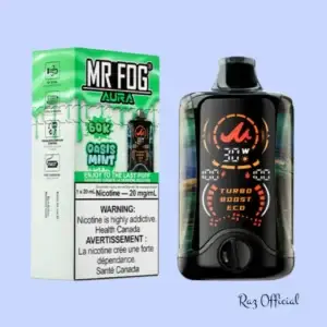 Oasis Mint Mr Fog Aura 60k Puffs Disposable Vape
