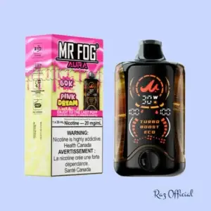 Raz Vape Near Me 10 Pink Dream Mr Fog Aura 60K Puffs - Disposable Vape