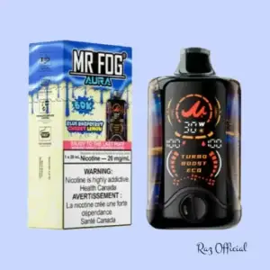 Blue Raspberry Cherry Lemon Mr Fog Aura 60K Puffs - Disposable Vape