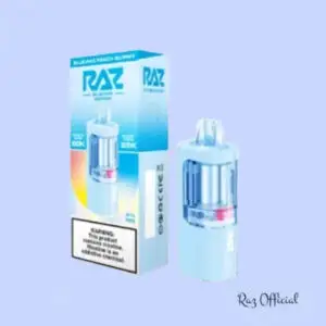 Blue RAZ Peach Gummy – RAZ VUE 50K Disposable Pod