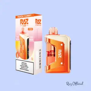 Peach Yummy RAZ Vue 50K Vape Kit