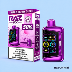 Raz Vape Near Me 9 Triple Berry Gush Raz Rx 50K